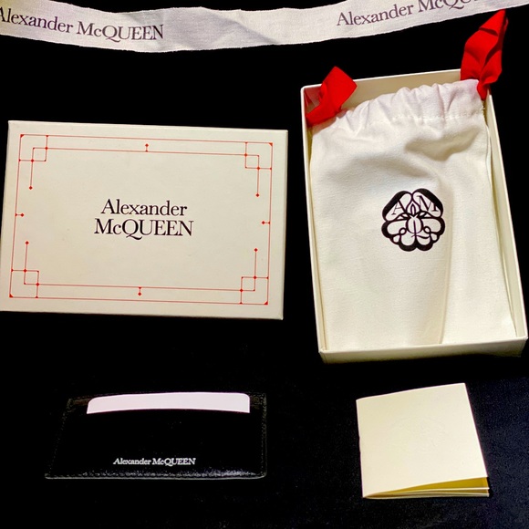 Alexander Mcqueen card holder